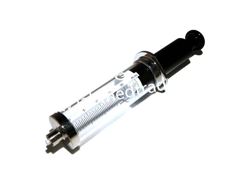 Hamilton  25mL General Purpose Manual Fixed Luer Lock Syringe AccuDil™ MicroLab® & Other Dispensers